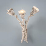 Madera 3 Lights Whitey Wall Lamp