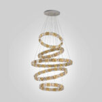 Bavaria 12 Lights Gold Chandelier