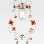Rosey Chrome 1 Lights Pendant