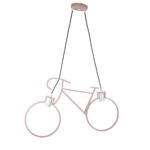 Cycle 2 Lights Pink Pendant
