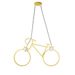 Cycle 2 Lights Yellow Pendant