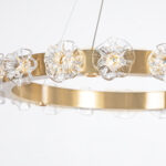 Flory 18 Lights Gold Chandelier - Image 3