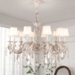 Jar 12 Lights Whitey Chandelier