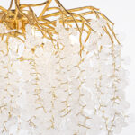 Atum 12 Lights 80 cm Gold Chandelier - Image 3