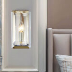 Bija 1 Lights Gold Wall Lamp
