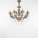 Florida 8 Lights Bronze Chandelier