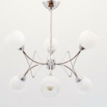 Nevada 6 Lights Chrome Chandelier