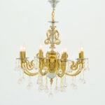 Bertina Chrome| Gold 8 Lights Chandelier