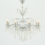 Cataract Chrome 8 Lights Chandelier