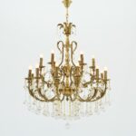 Bertina Gold 18 Lights Chandelier - Image 2