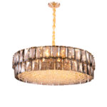 Spala 12 Lights Gold Chandelier