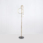Dalo 2 Lights Gold Floor Lamp - Image 2