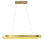 Silvy 1 Light Gold Chandelier