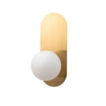 Botom 1 Light Gold Wall Lamp - Image 2