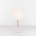 Stellar 1 Light White Table Lamp - Image 2