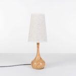 Kana 1 Light Wood Brown Table Lamp