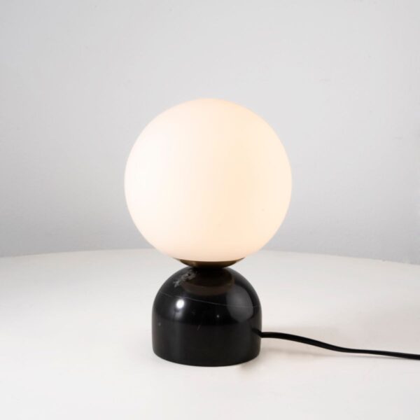 Tika 1 Light Black Table Lamp