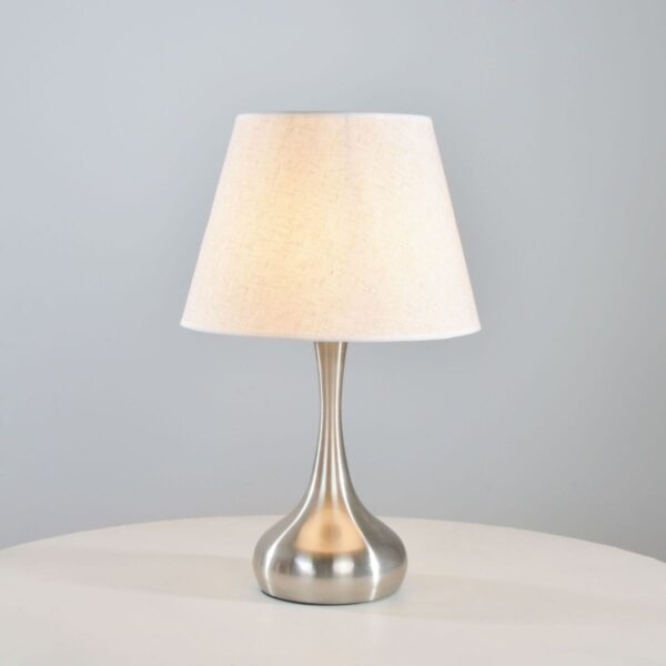 Kaza L 1 Light Chrome Table Lamp