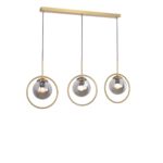 Opta 3 Lights Gold Pendant