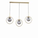 Opta 3 Lights Gold Pendant - Image 2
