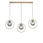 Opta 3 Lights Gold Pendant - Image 3