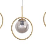 Opta 3 Lights Gold Pendant - Image 4