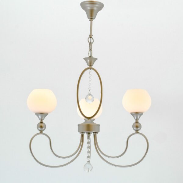 Liones 3 Lights Chrome Matt Chandelier