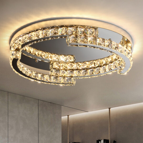 Callio 1 Light Chrome Chandelier