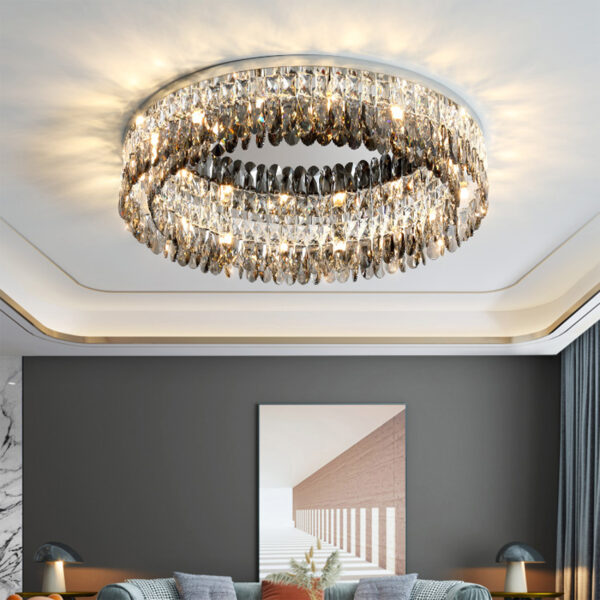 Gelin 4 Lights Chrome Chandelier