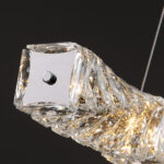 Mia S 1 Light Chrome Chandelier - Image 5
