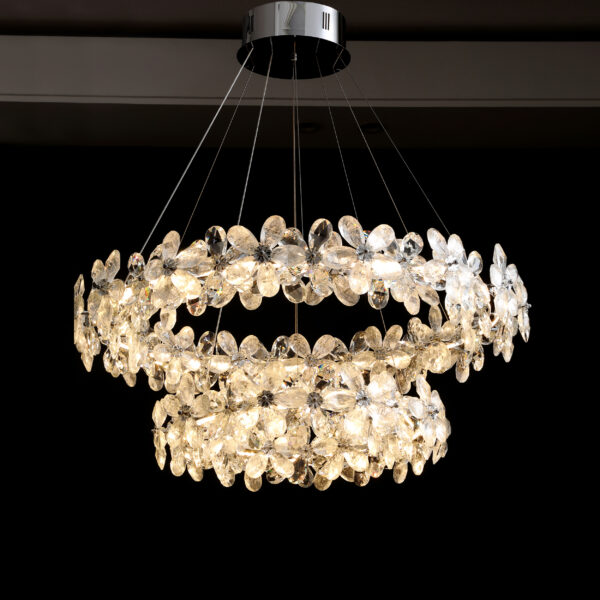 Sema 2 Lights Chrome Chandelier