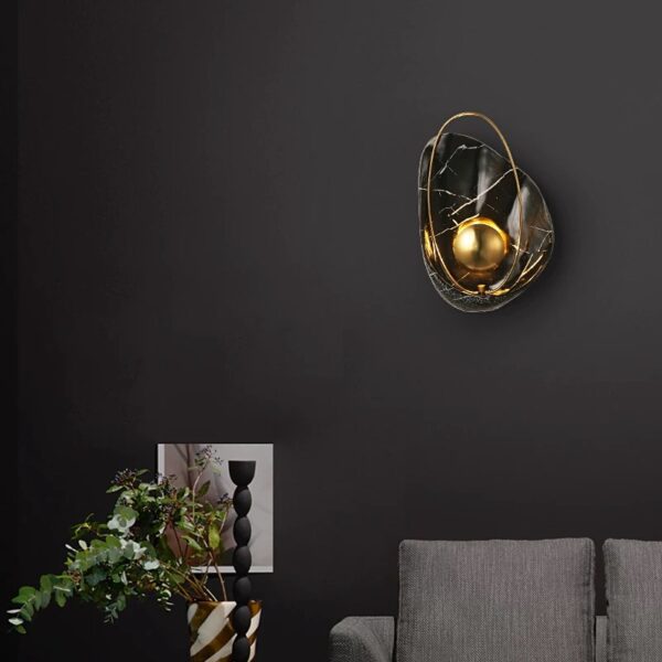 Blitza LED Black Wall Lamp