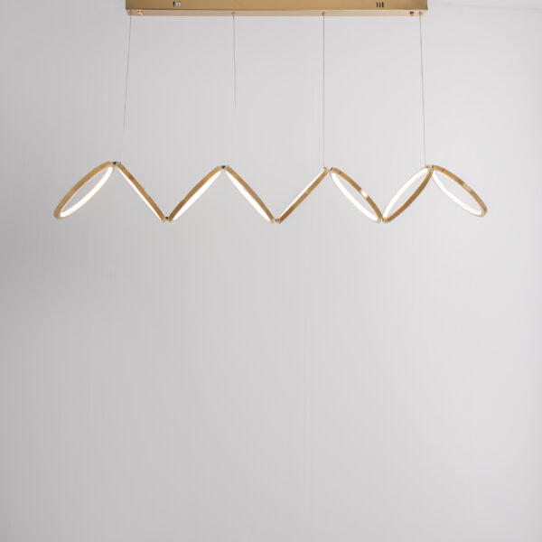 Lumis LED Gold Chandelier