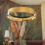 Terios Led Light Gold Chandelier