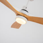 Diga 52 Inch White Ceiling Fan - Image 3