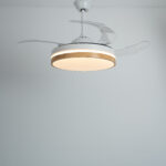 Mika White Hidden Blades Ceiling Fan – 40 Inch - Image 5