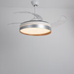 Fraye White Hidden Blades Ceiling Fan – 40 Inch - Image 4