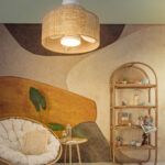 Boho jessica White Ceiling Fan 24 Inch