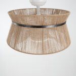 Boho jessy White Ceiling Fan 24 Inch - Image 4