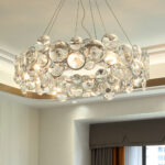 Alexa 8 Lights Chrome Chandelier - Image 2