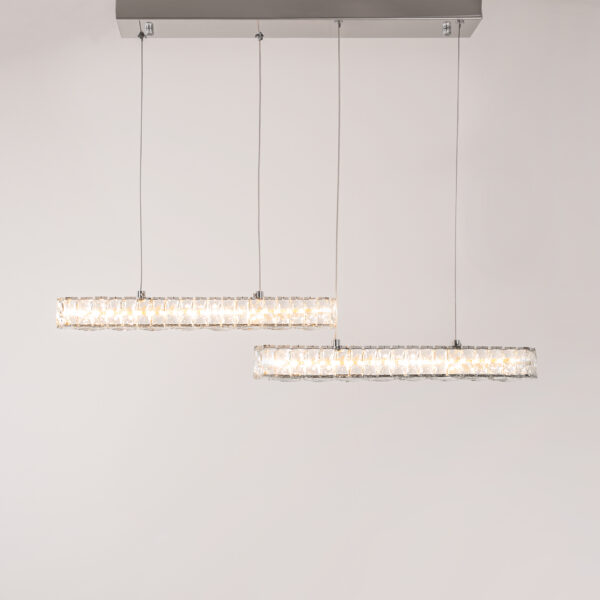 Welira LED Chrome Chandelier