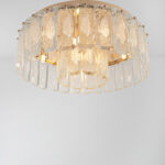 Anli 7 Lights Gold Chandelier