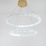 Caluna L LED Gold Chandelier - Image 2