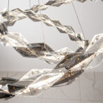 Erytia LED Chrome Chandelier - Image 4