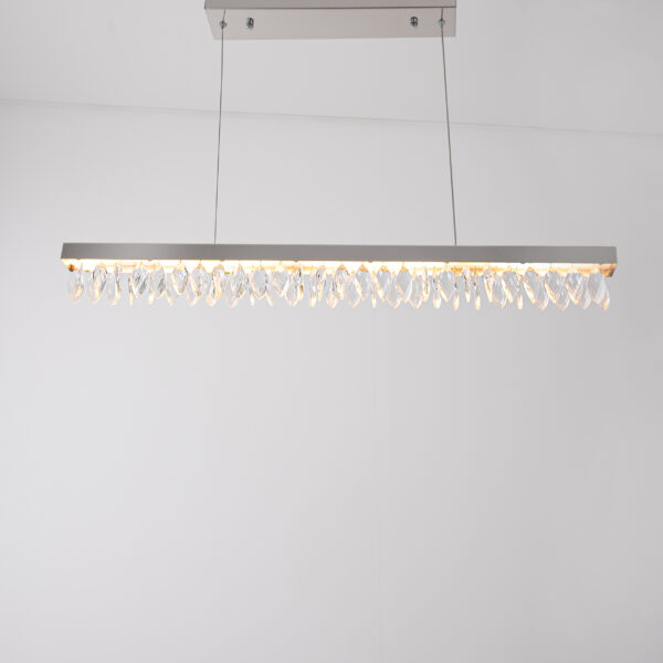 Erysia LED Chrome Chandelier