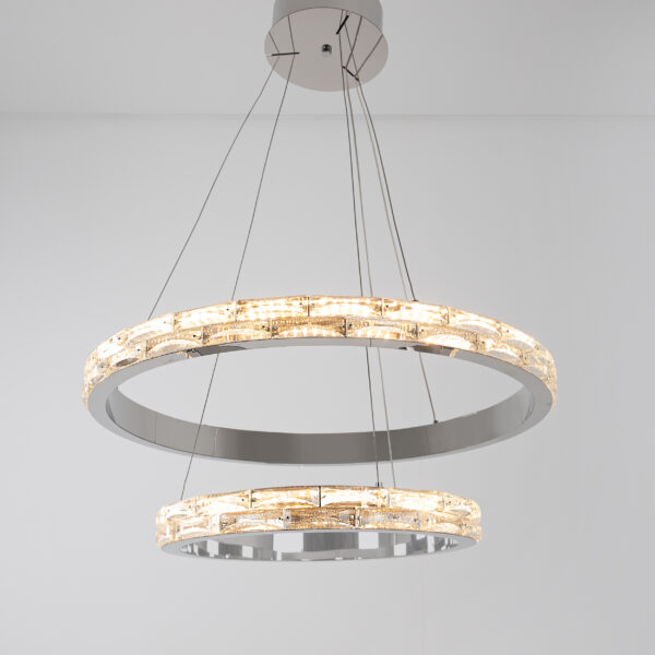 Wynira M LED Chrome Chandelier