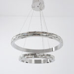 Wynira M LED Chrome Chandelier - Image 3