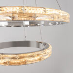 Wynira M LED Chrome Chandelier - Image 4
