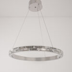 Wynira S LED Chrome Chandelier - Image 4