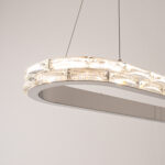 Vionira LED Chrome Chandelier - Image 4
